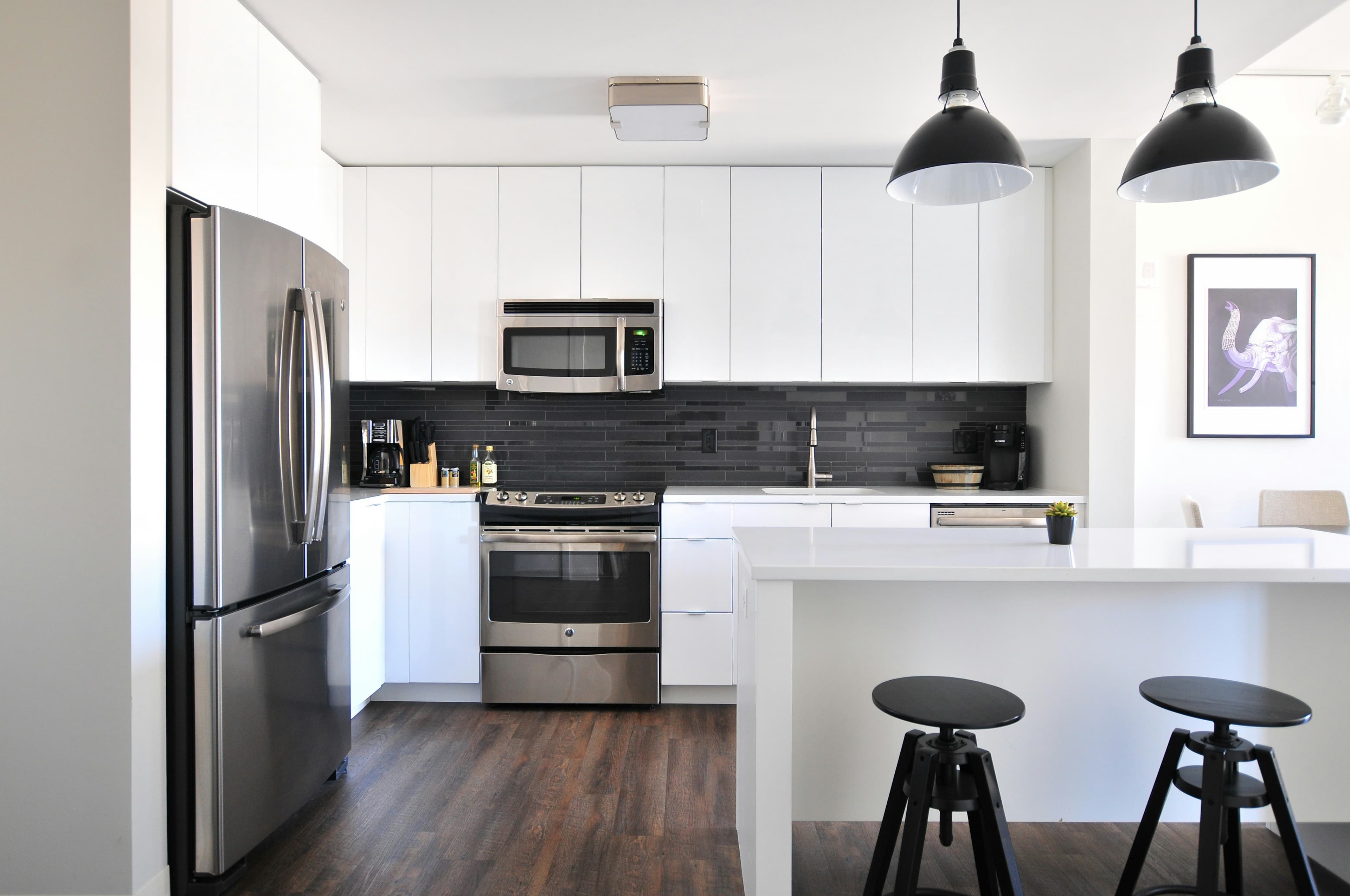 Bright, clean modern home interior with natural light
